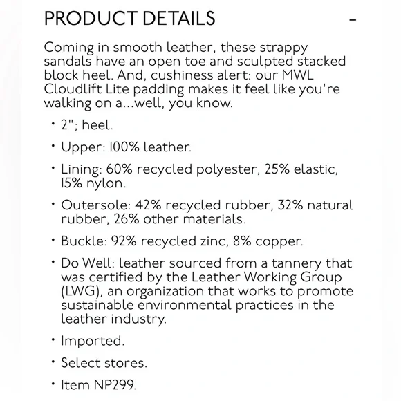 Madewell Alissa Sandals - Picture 2 of 6